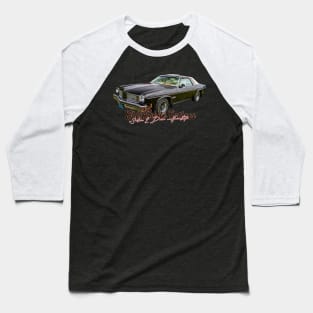 1975 Oldsmobile Cutlass Salon 2 Door Hardtop Baseball T-Shirt